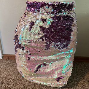 Sequin skirt
